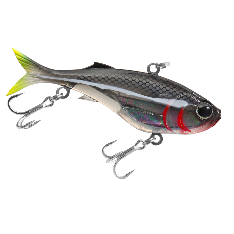 Load image into Gallery viewer, TT Quake Soft Vibe Lure-Lure - Blades &amp; Vibe-Tackle Tactics (TT)-50mm 3.5g-Blood Mullet-Fishing Station
