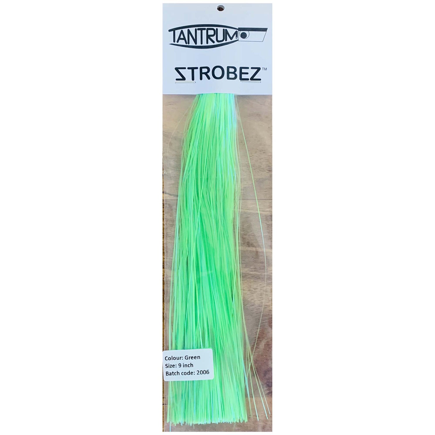 Tantrum Strobez Trolling Lure Skirting Material-Skirt-Tantrum-12"-Green-Fishing Station