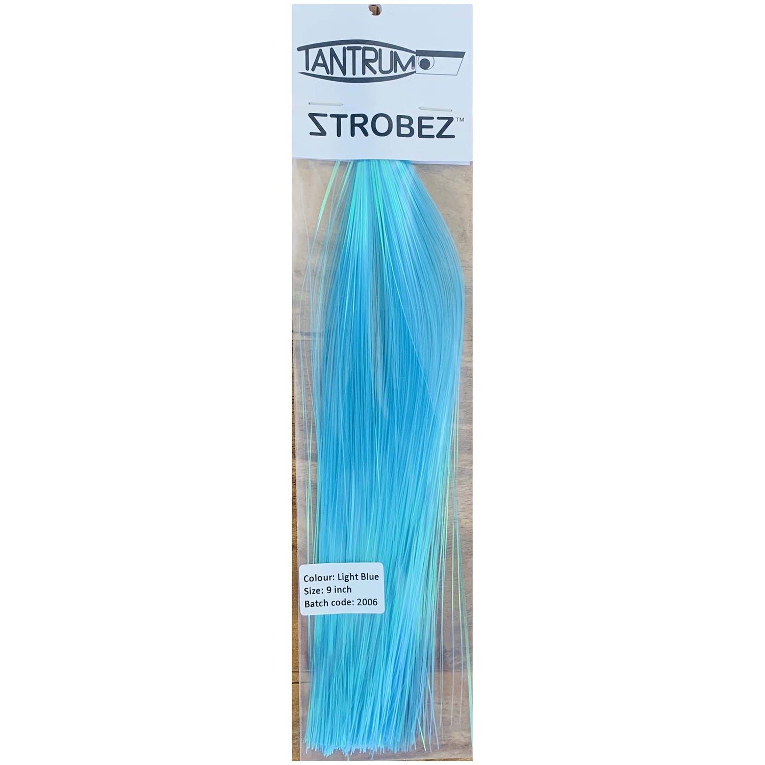 Tantrum Strobez Trolling Lure Skirting Material-Skirt-Tantrum-12"-Ice Blue-Fishing Station