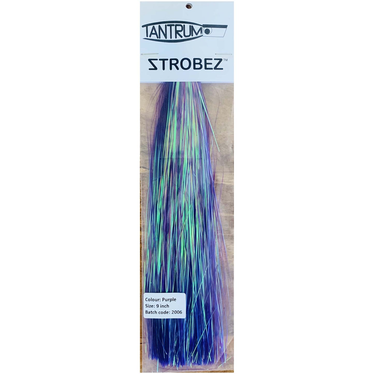 Tantrum Strobez Trolling Lure Skirting Material-Skirt-Tantrum-Purple-12"-Fishing Station