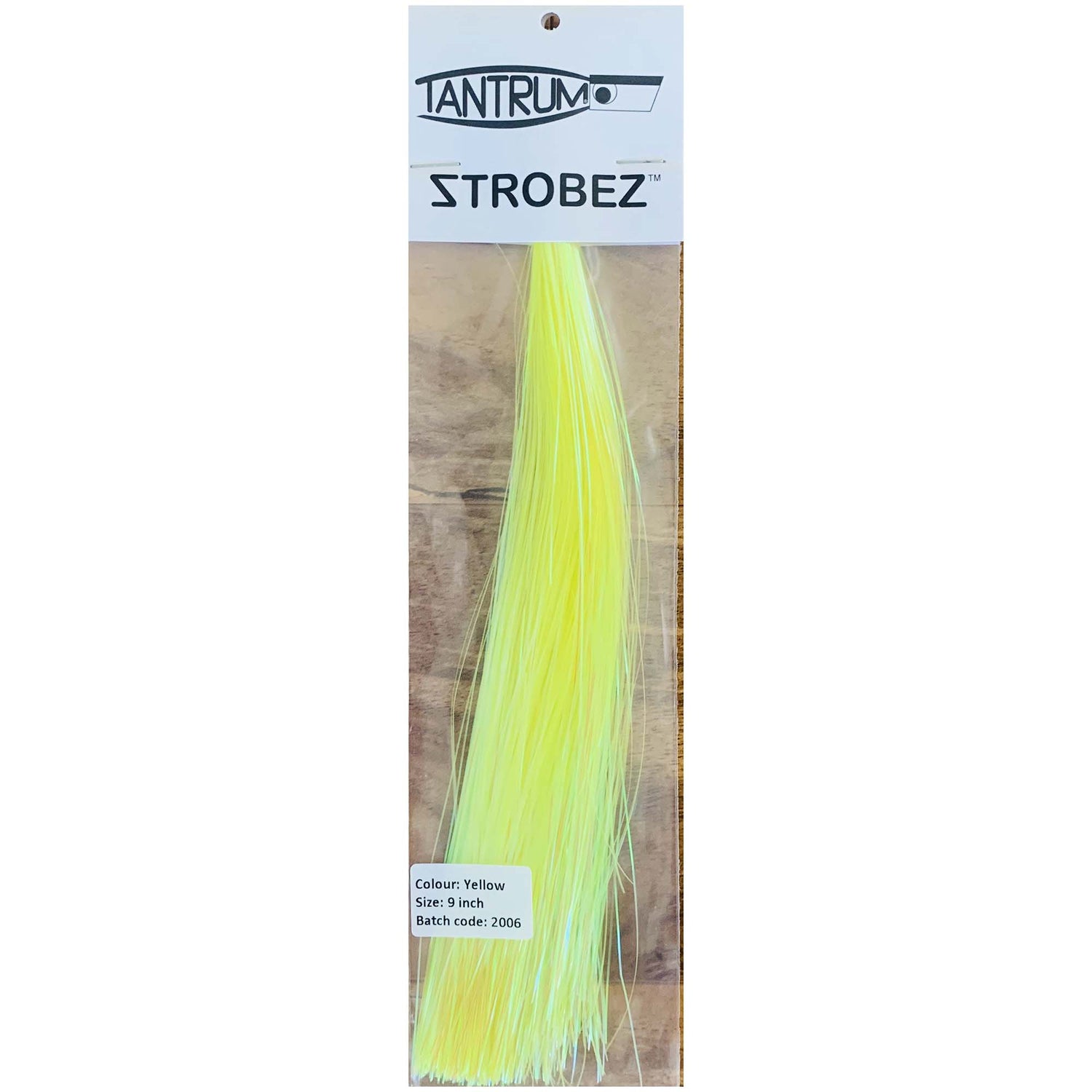 Tantrum Strobez Trolling Lure Skirting Material-Skirt-Tantrum-12"-Yellow-Fishing Station