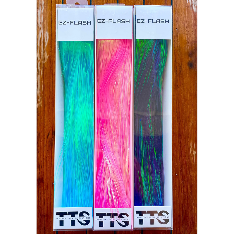 Load image into Gallery viewer, Tantrum Tackle Solutions EZ-Flash Trolling Lure Skirts-Skirt-Tantrum-Red-Fishing Station
