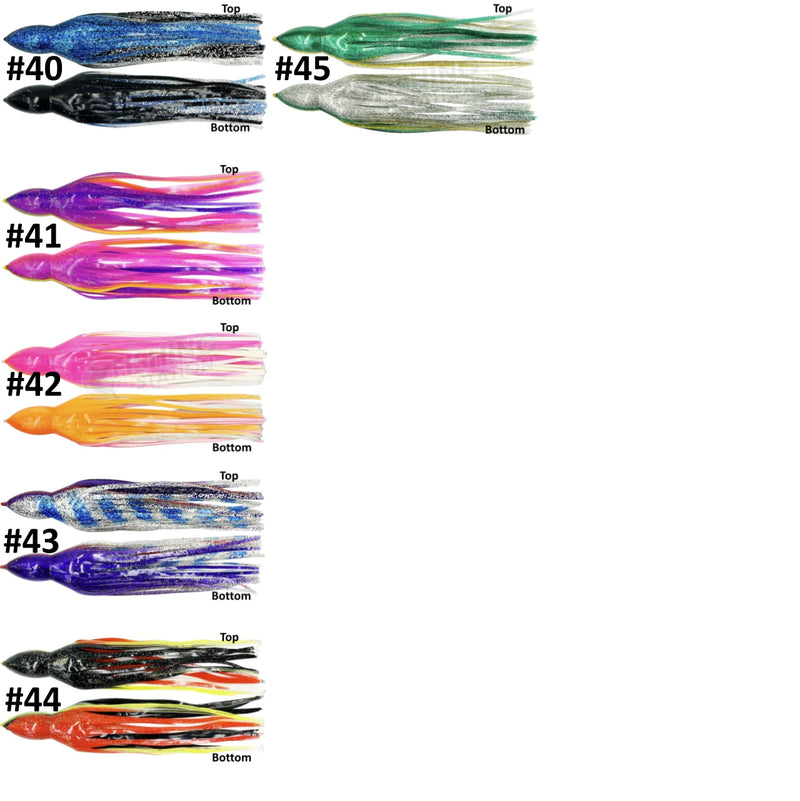 Load image into Gallery viewer, Tantrum Octopus Skirt 12.5&quot;-Skirt-Tantrum-#40 Black/Blue Glitter-Fishing Station
