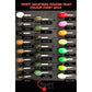 Tempt Jighead Powder Paint 60g-Hooks - Jigheads-Tempt-Fluro Yellow-Fishing Station