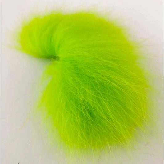 Tiewell Finn Raccoon Patch-Fly Fishing - Fly Tying Material-Tiewell-Chartreuse-Fishing Station