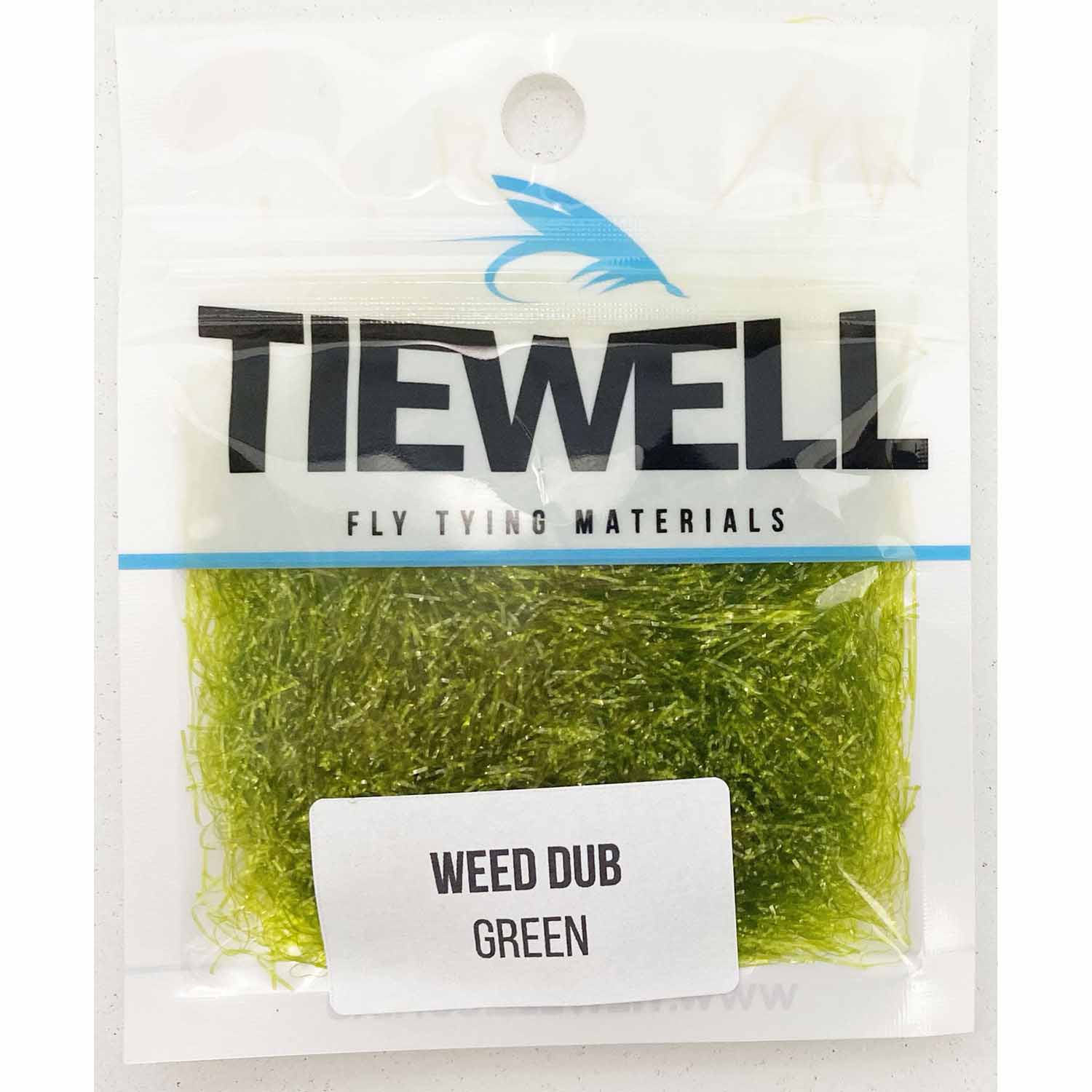 Tiewell Weed Dub-Fly Fishing - Fly Tying Material-Tiewell-Green-Fishing Station
