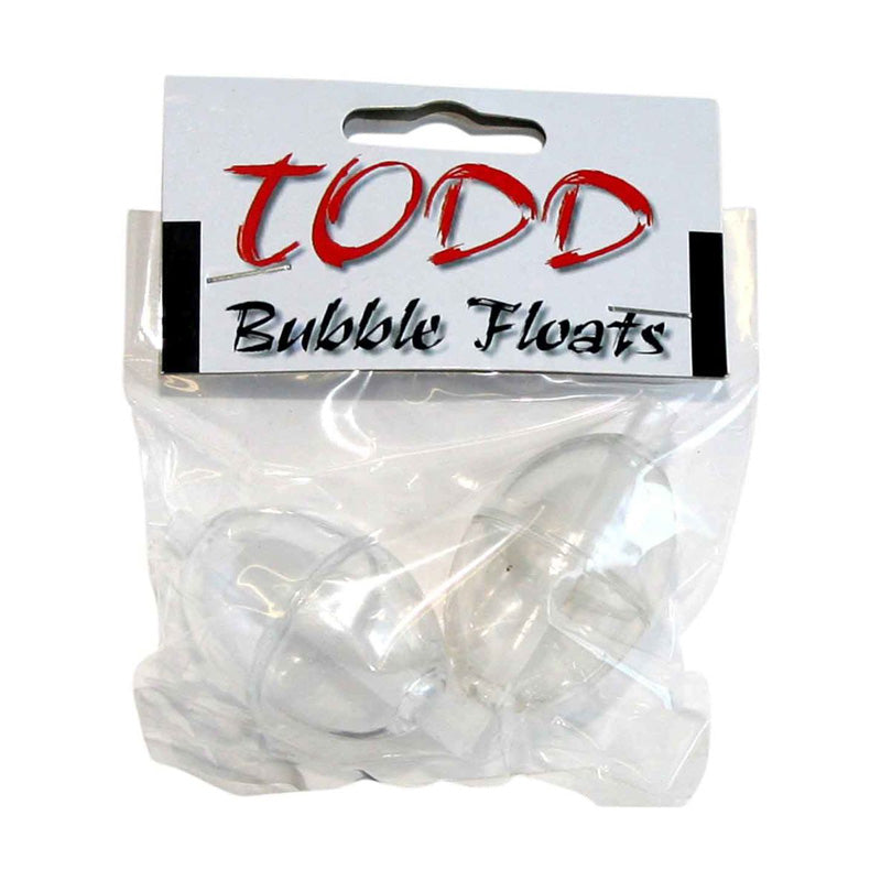 Todd Clear Hard Bubble Float-Terminal Tackle - Floats & Stoppers-Todd-Large-Fishing Station