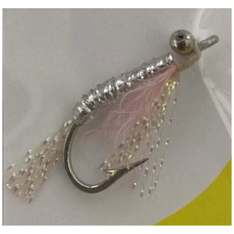 Load image into Gallery viewer, Todd Crazy Charlie SW Flies-Lure - Saltwater Fly-Todd-Pink-Size #6-Fishing Station
