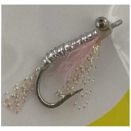 Todd Crazy Charlie SW Flies-Lure - Saltwater Fly-Todd-Pink-Size