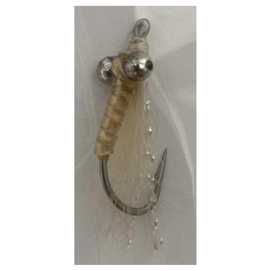 Todd Crazy Charlie SW Flies-Lure - Saltwater Fly-Todd-Tan-Size #4-Fishing Station