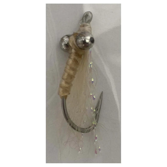 Todd Crazy Charlie SW Flies-Lure - Saltwater Fly-Todd-Tan-Size 