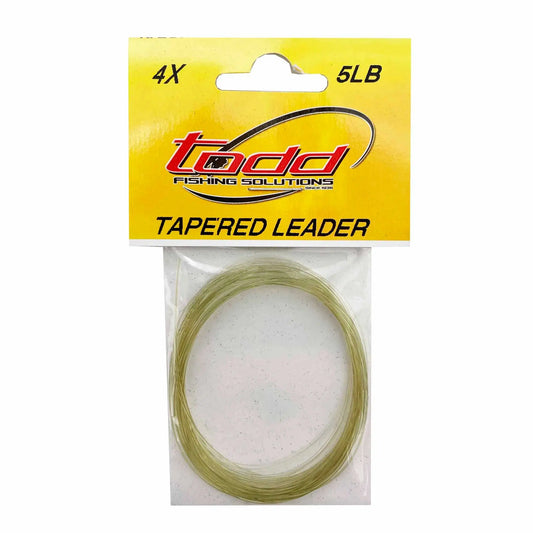 Todd Tapered Leader 9ft-Fly Fishing - Fly & Line Dressings-Todd-5lb-Fishing Station