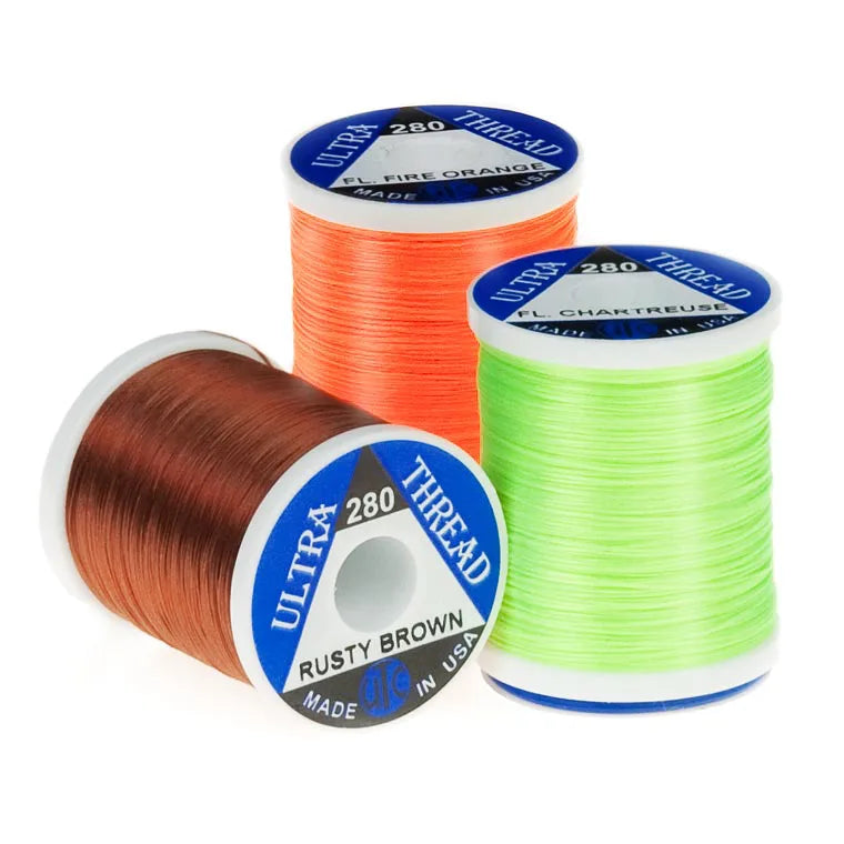 Todd Wapsi Ultra Thread UTC (280 Denier)-Fly Fishing - Fly Components-Todd-Black-Fishing Station