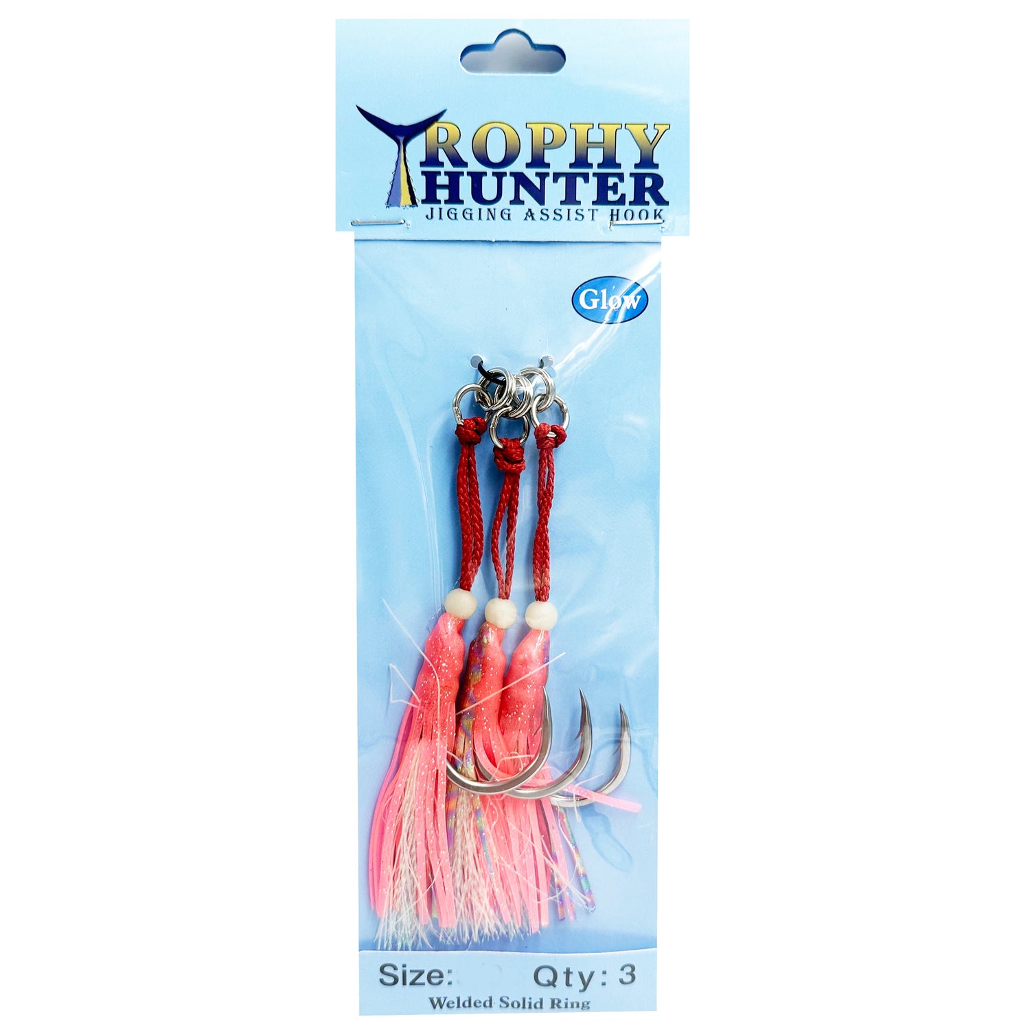 Trophy Hunter Jigging Assist Hook-Hooks - Assist-Trophy Hunter-Pink-9/0-Fishing Station