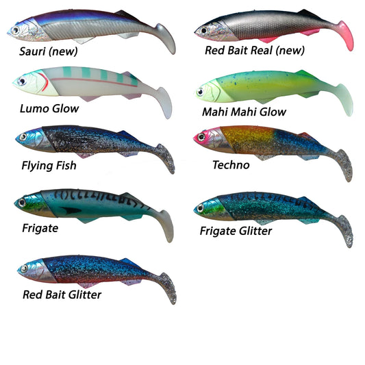 Trophy Hunter Profidgie Tuna Lure - Single-Lure - Soft Plastic-Trophy Hunter-Lumo Glow-Fishing Station