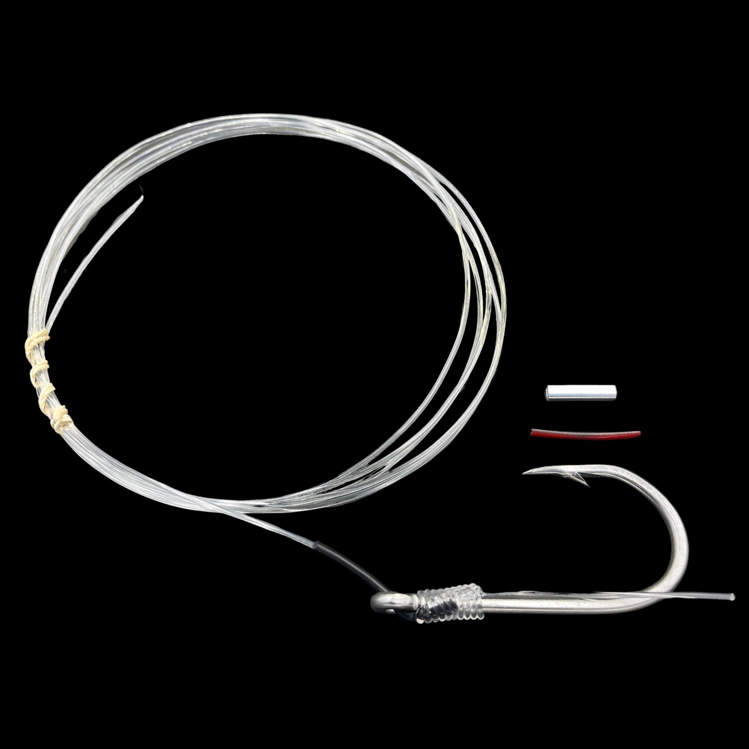 Trophy Hunter Profidgie Pre-Rigged Single Hook Rig + Leader (Tournament Legal)-Pre-Made Game Rigs-Trophy Hunter-Mono / 150lb-Fishing Station