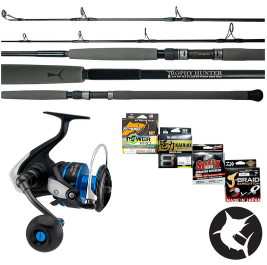 Trophy Hunter Tuna Combo - Topwater 838 / Saltist MQ 14000
