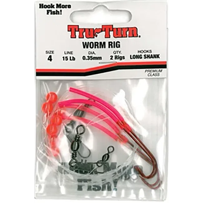 Tru Turn Rig-Terminal Tackle - Pre-Made Rigs-Tru Turn-Worm Rig 4-Fishing Station