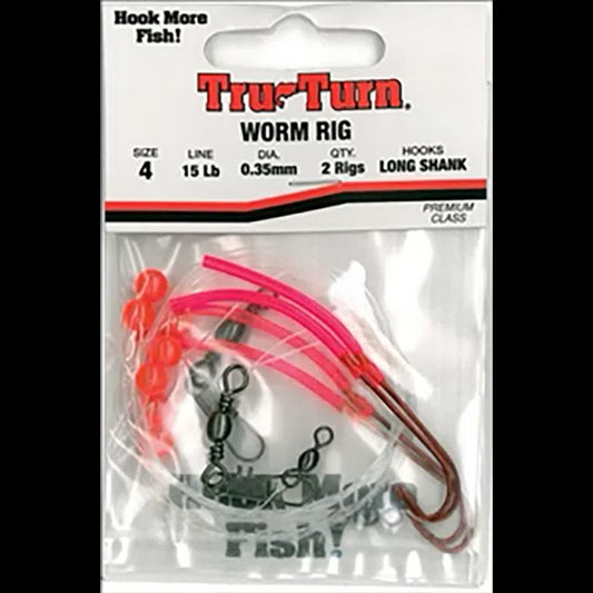 Tru Turn Rig-Terminal Tackle - Pre-Made Rigs-Tru Turn-Worm Rig 4-Fishing Station