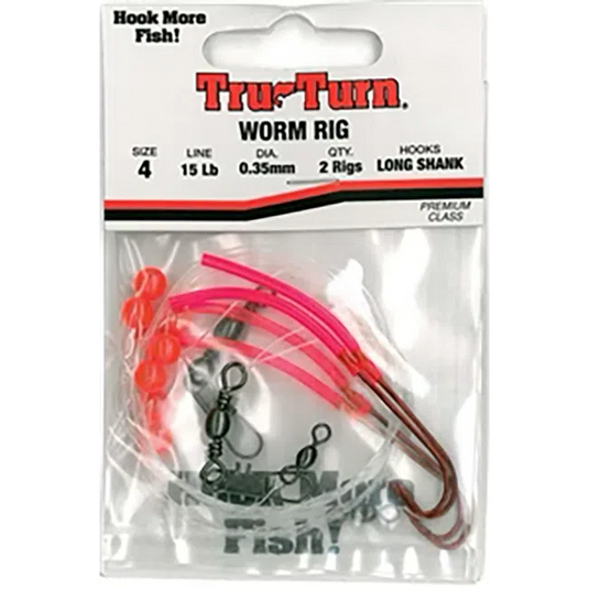 Tru Turn Rig (Paternoster and Worm)-Terminal Tackle - Pre-Made Rigs-Tru Turn-Worm Rig 4-Fishing Station