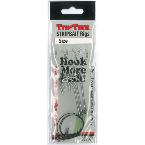 Tru Turn Strip Bait Rig-Hooks - Gang-Tru Turn-Size 3/0-1-Fishing Station
