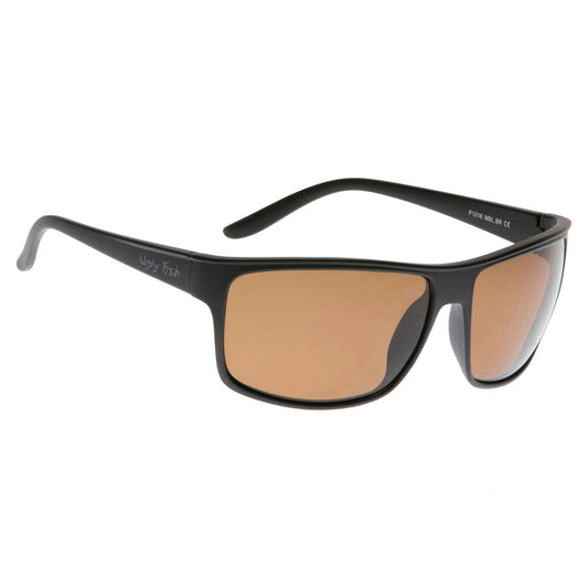 Ugly Fish P1016 Polarised Sunglasses-Sunglasses-Ugly Fish-Black - Brown (MBL.BR)-Fishing Station