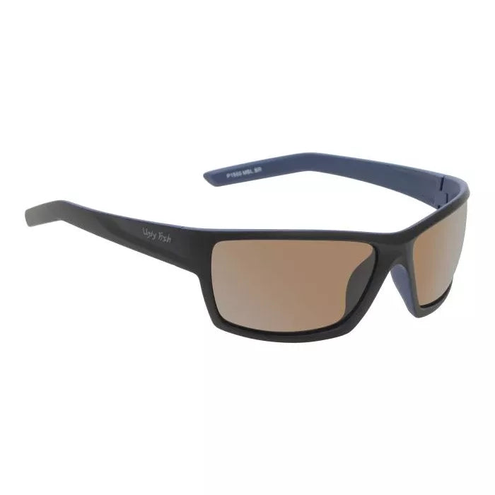 Ugly Fish P1550 Polarised Sunglasses-Sunglasses-Ugly Fish-Black - Smoke Grey (MBL.SM)-Fishing Station