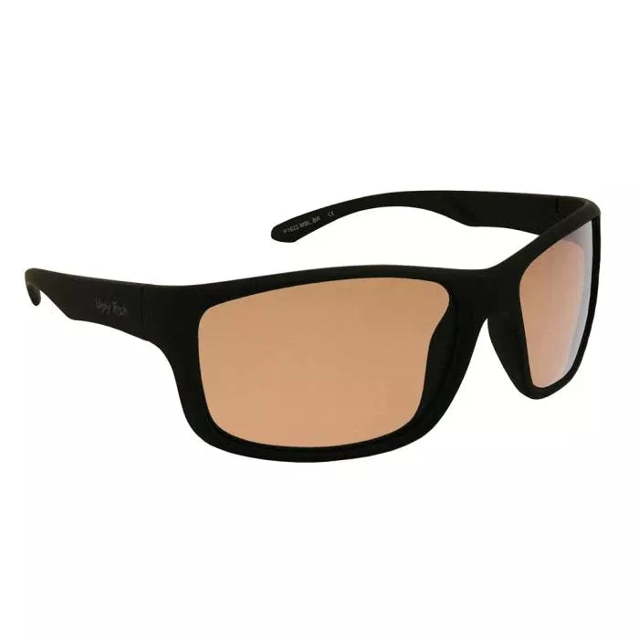 Ugly Fish P1622 Polarised Sunglasses-Sunglasses-Ugly Fish-Black - Brown (MBL.BR)-Fishing Station