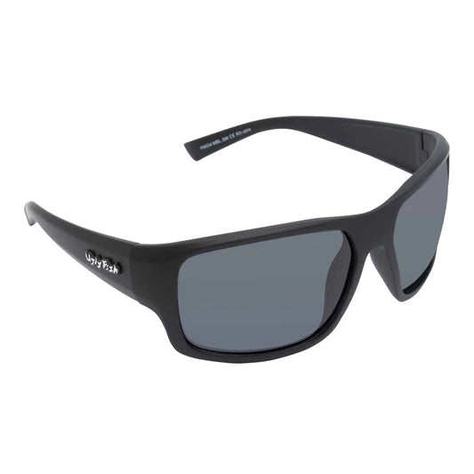 Ugly Fish P6504 Polarised Sunglasses-Sunglasses-Ugly Fish-Black - Smoke Grey (MBL.SM)-Fishing Station