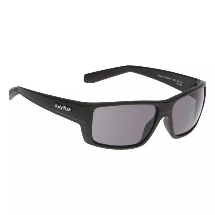 Ugly Fish PC6818 Electra Polarised Sunglasses-Sunglasses-Ugly Fish-Matt Black - Smoke Grey (MBL.SM+AR)-Fishing Station