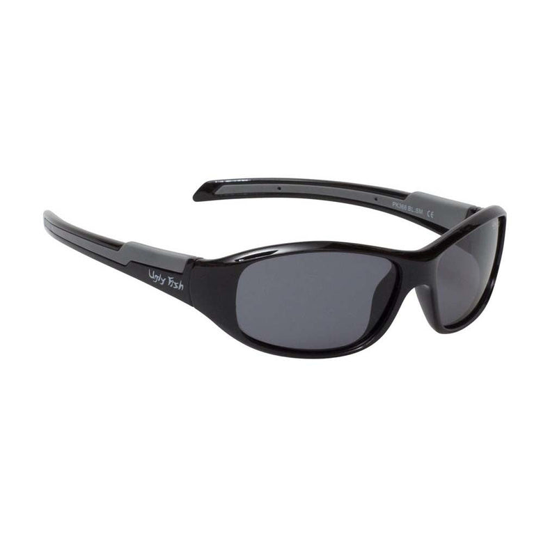 Load image into Gallery viewer, Ugly Fish PK366 Kids Polarised Sunglasses-Sunglasses-Ugly Fish-Black - Smoke Grey (BL.SM)-Fishing Station
