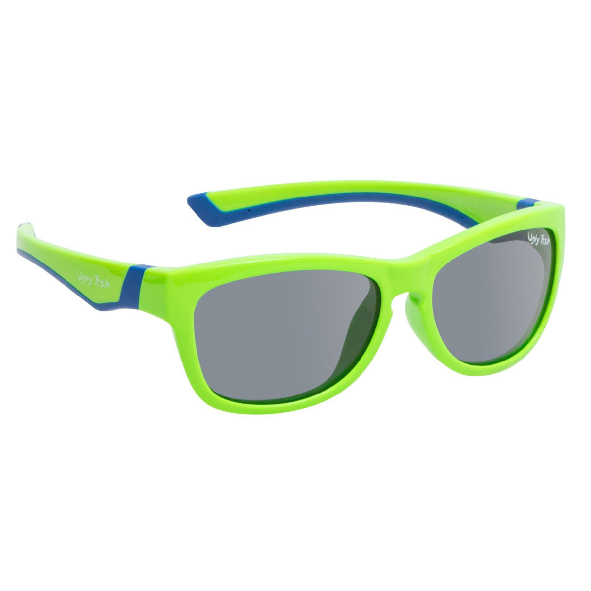 Ugly Fish PK488 Kids Polarised Sunglasses-Sunglasses-Ugly Fish-Green - Smoke Grey (GR.SM)-Fishing Station