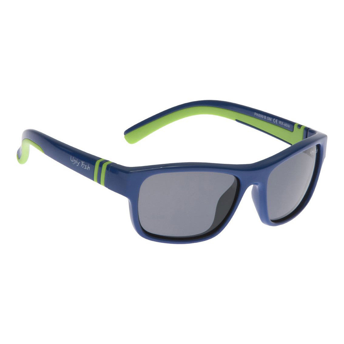 Ugly Fish PK699 Kids Polarised Sunglasses-Sunglasses-Ugly Fish-Blue - Smoke Grey (B.SM)-Fishing Station