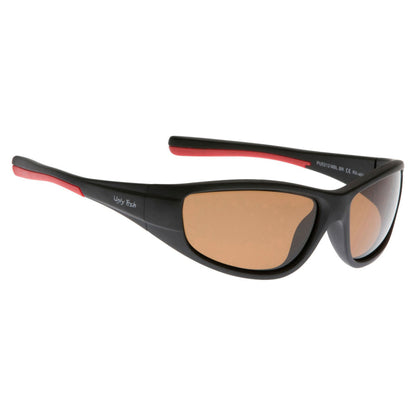 Ugly Fish PU5212 Unbreakable Polarised Sunglasses-Sunglasses-Ugly Fish-Black - Brown (MBL.BR)-Fishing Station