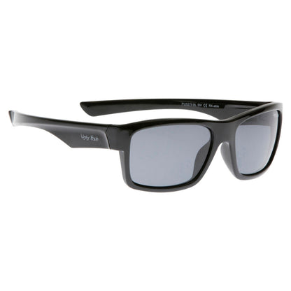 Ugly Fish PU5279 Unbreakable Polarised Sunglasses-Sunglasses-Ugly Fish-Black - Smoke Grey (BL.SM)-Fishing Station