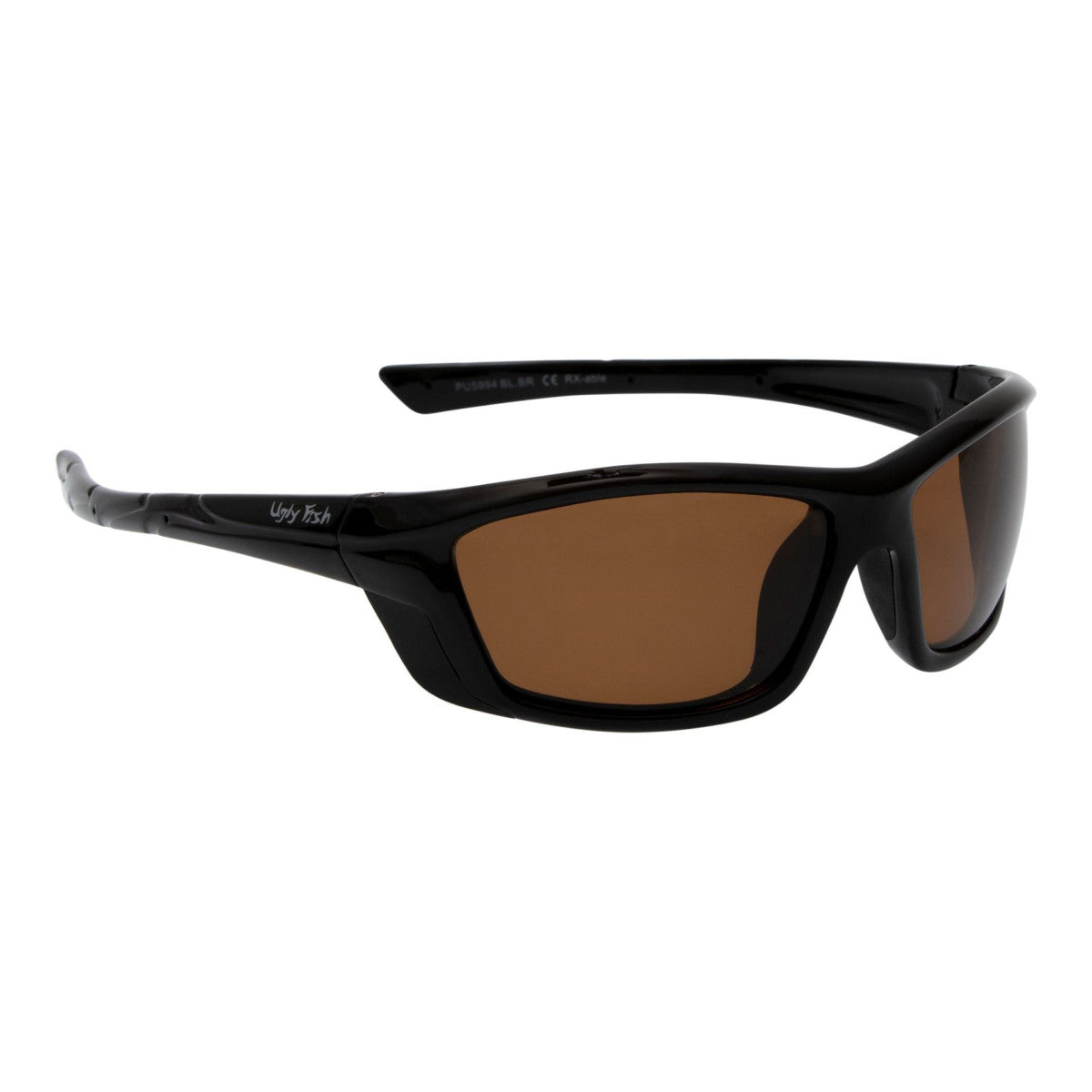 Ugly Fish PU5994 Unbreakable Polarised Sunglasses-Sunglasses-Ugly Fish-Black - Brown (BL.BR)-Fishing Station