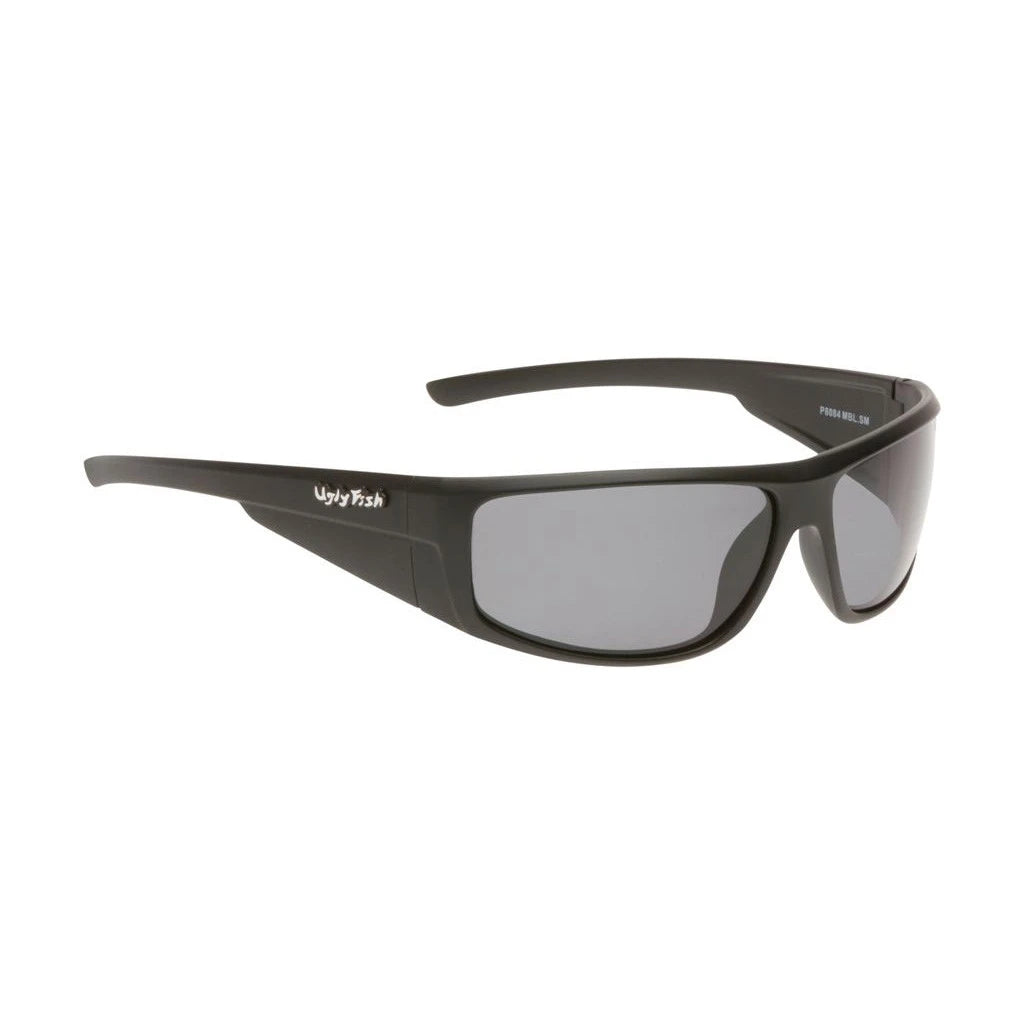 Ugly Fish TR90 P8084 Polarised Sunglasses-Sunglasses-Ugly Fish-Black - Smoke Grey (MBL.SM)-Fishing Station
