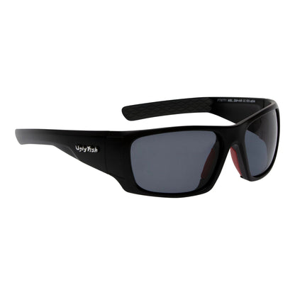 Ugly Fish TR90 PT6771 Polarised Sunglasses-Sunglasses-Ugly Fish-Black - Smoke Grey (MBL.SM+AR)-Fishing Station