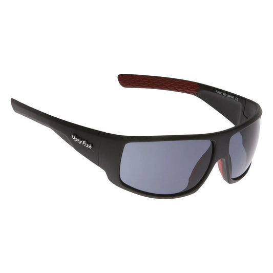 Ugly Fish TR90 PT6881 Polarised Sunglasses-Sunglasses-Ugly Fish-Black - Smoke Grey (MBL.AM+AR)-Fishing Station