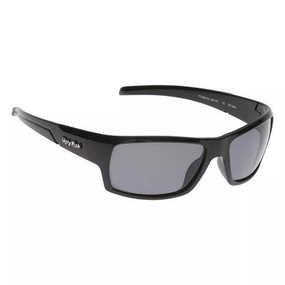 Ugly Fish TR90 PT9366 Polarised Sunglasses-Sunglasses-Ugly Fish-Black - Smoke Grey (MBL.SM+AR)-Fishing Station