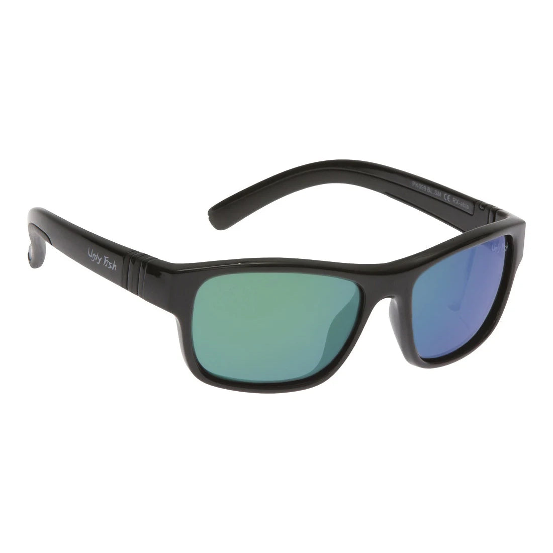 Ugly Fish PK699 Kids Polarised Sunglasses-Sunglasses-Ugly Fish-Shiny Black (BL.GR)-Fishing Station