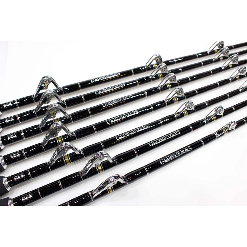 Load image into Gallery viewer, Ultimate Rods Pelagic Series AFTCO Fully Rollered Game Overhead Rod-Rod-Ultimate Rods-10KG - Straight Butt-Fishing Station
