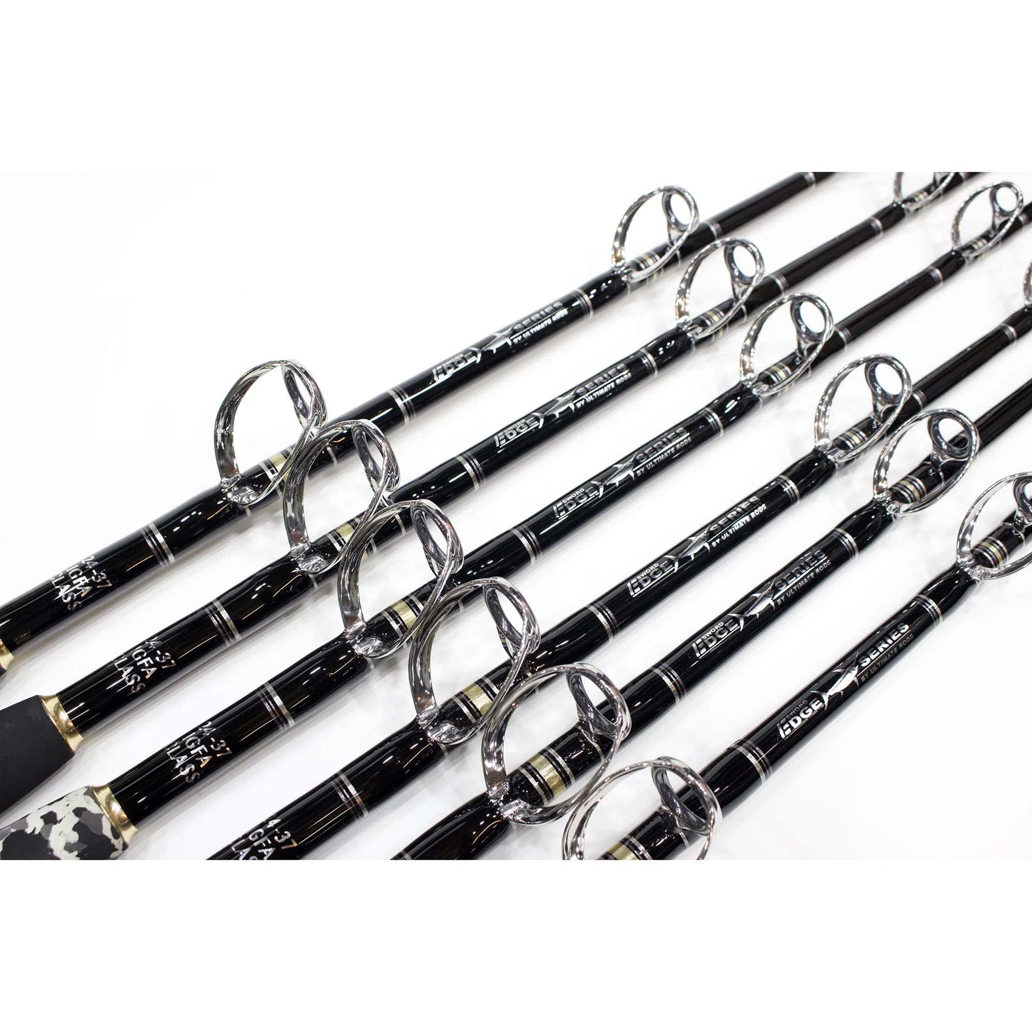 Ultimate Rods Sword Edge Series Overhead Rod-Rod-Ultimate Rods-24-37kg with Fixed Guides Curved Butt Fuji-Fishing Station
