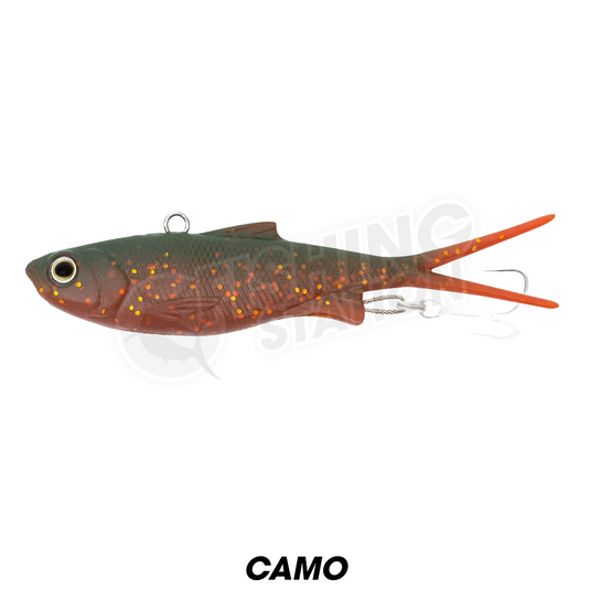 Samaki Vibelicious Fork 70mm 10g Soft Vibe Lure