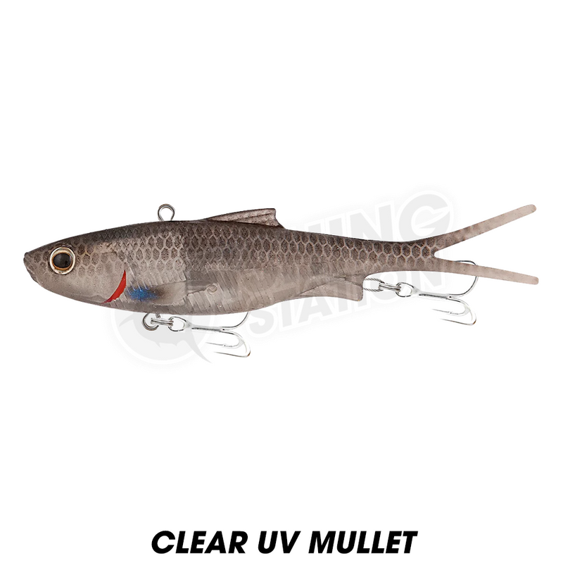 Load image into Gallery viewer, Samaki Vibelicious Fork 70mm 10g Soft Vibe Lure
