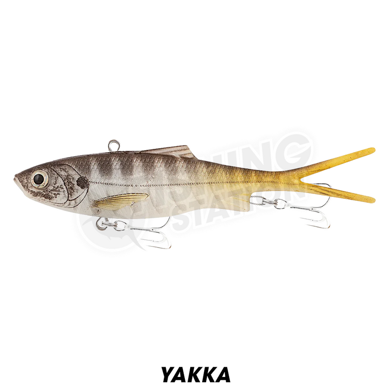 Load image into Gallery viewer, Samaki Vibelicious Fork 100mm 20g Soft Vibe Lure
