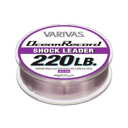 Varivas Ocean Record Shock Leader-Line - Leader-Varivas-35lb-Fishing Station