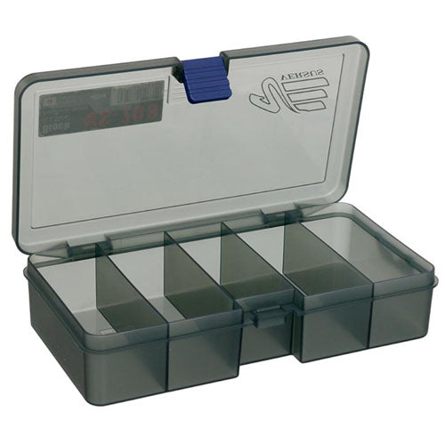 Versus 700 Series Lure Tackle Box - Black-Tackle Boxes & Bags-Versus-8 inch VS-708-Fishing Station