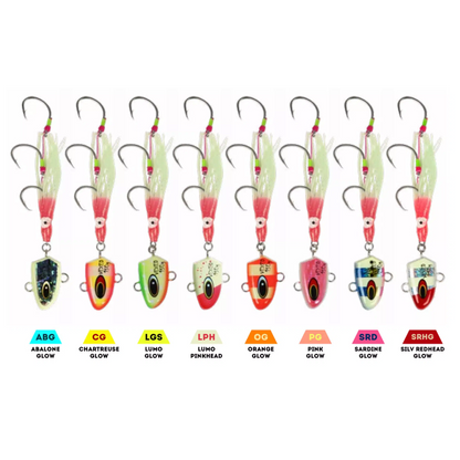Vexed Bottom Meat Lure-Lure - Jig-Vexed-40g-Chartreuse Glow-Fishing Station