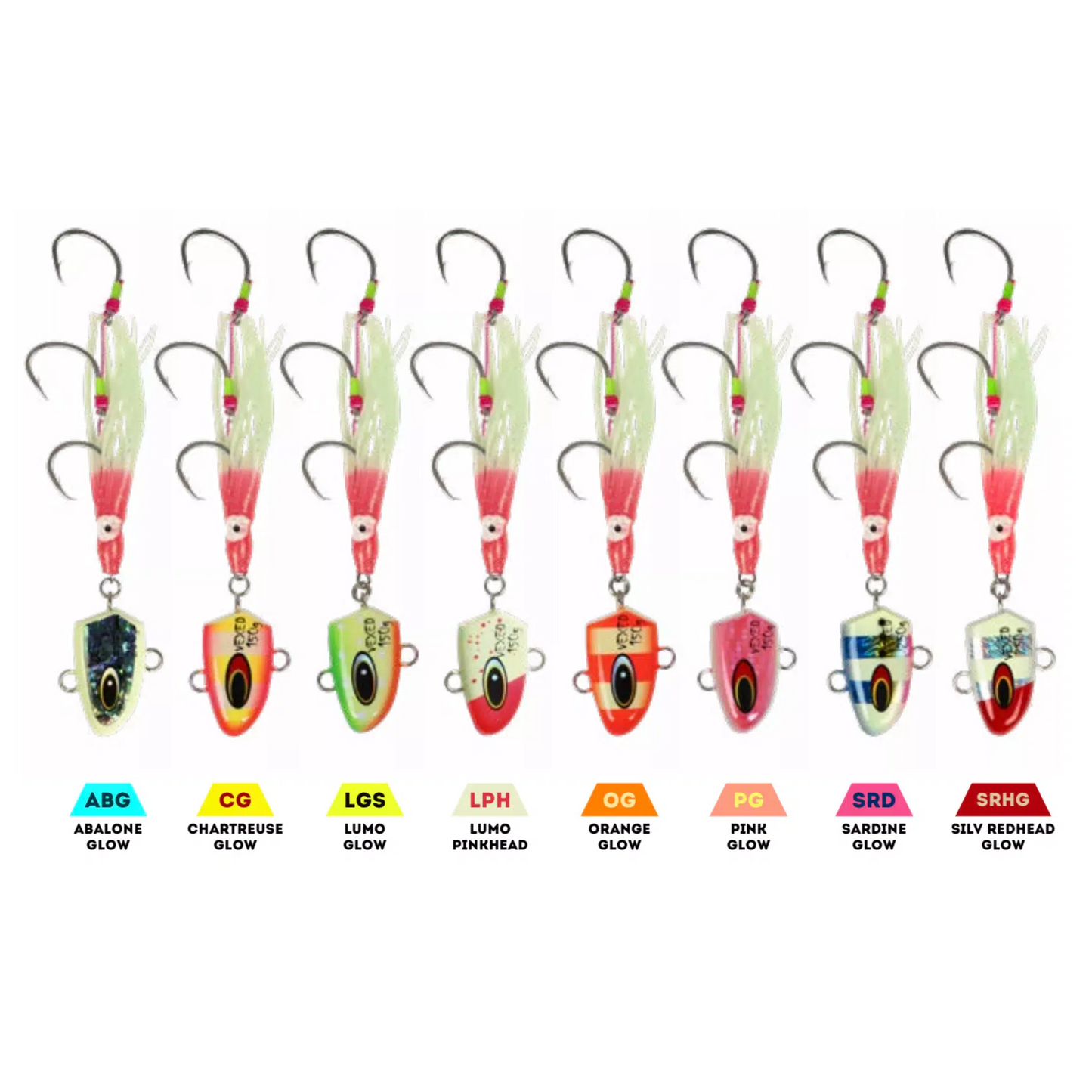 Vexed Bottom Meat Lure-Lure - Jig-Vexed-40g-Chartreuse Glow-Fishing Station